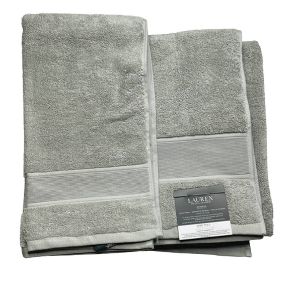 Lauren Ralph Lauren Other - Ralph Lauren Sanders Cotton 4 Piece Towel Set, 2 Bath & 2 Hand Towels Gr…
